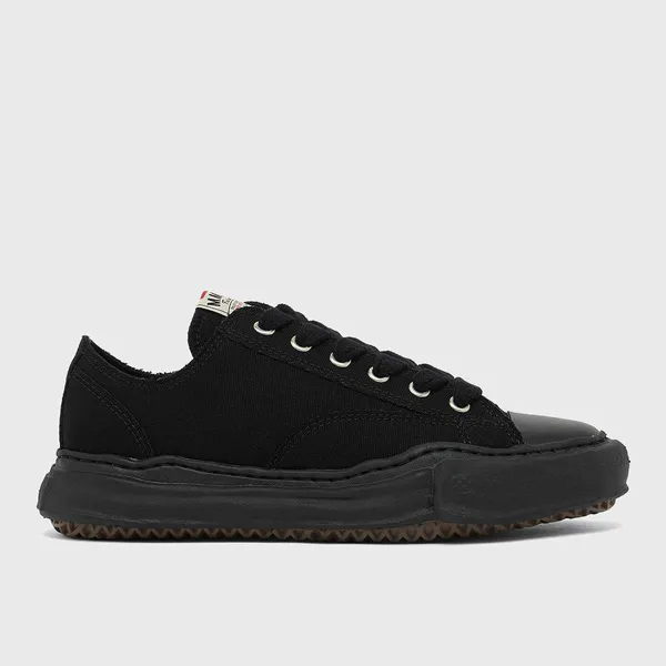 Maison Mihara Yasuhiro Peterson OG Sole Canvas Low Zwart, foto 2 van 4