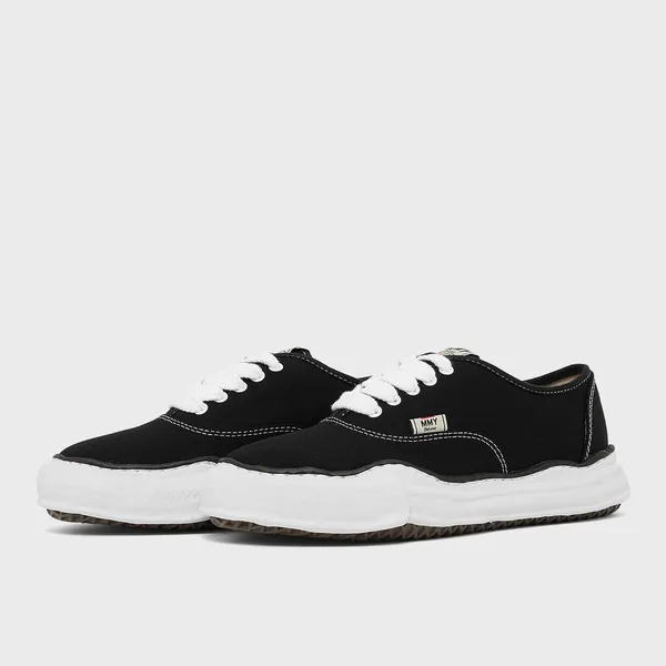 Maison Mihara Yasuhiro Baker OG Sole Canvas Low Zwart, vergelijk prijzen bij 1 winkel