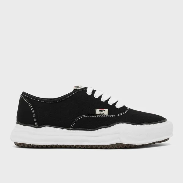 Maison Mihara Yasuhiro Baker OG Sole Canvas Low Zwart, foto 2 van 4