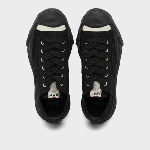 Maison Mihara Yasuhiro Hank OG Sole Canvas Low Zwart, foto 4 van 4