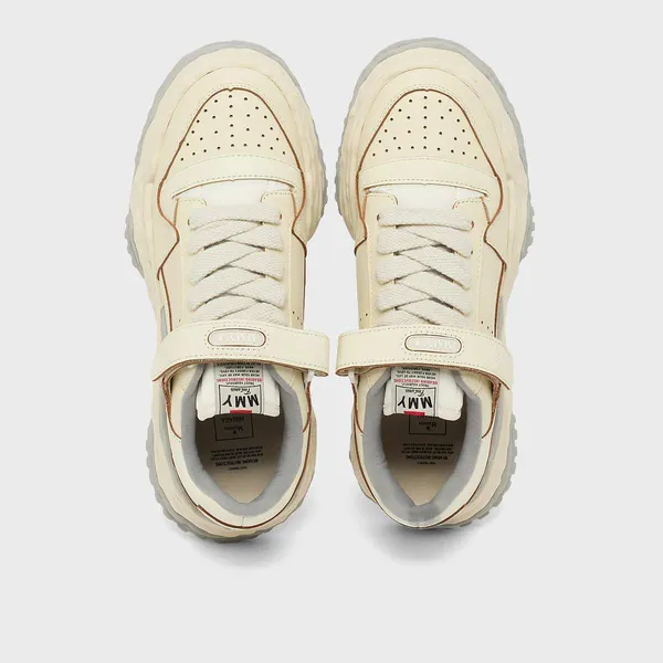 Maison Mihara Yasuhiro Keith OG Sole Leather Low Beige, foto 4 van 4