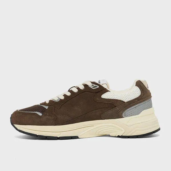 Autry Hyperway Low Suede Mesh Bruin, foto 3 van 4