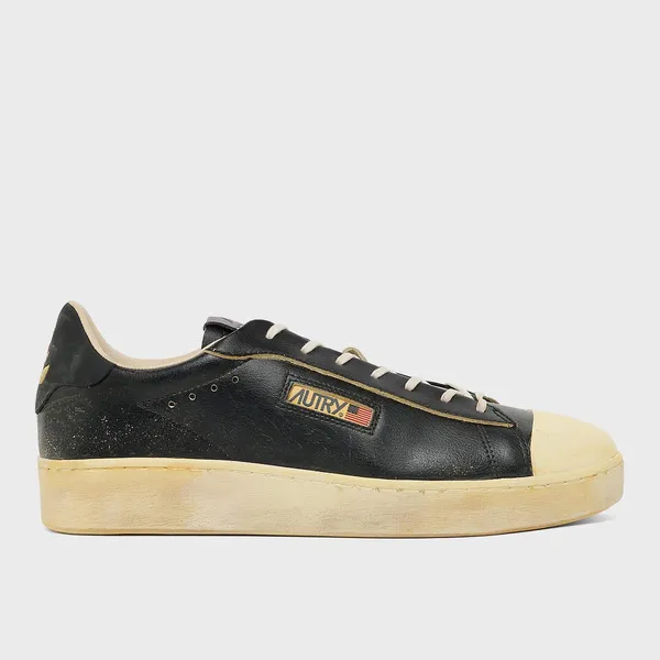 Autry Dallas Vintage Low Zwart, foto 2 van 4