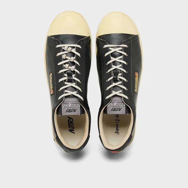 Autry Dallas Vintage Low Zwart, foto 4 van 4