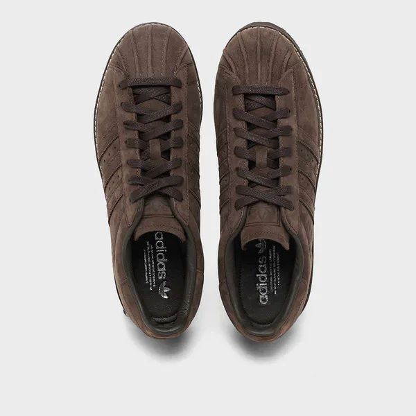 adidas Superstar Lux Suede Bruin, foto 4 van 4