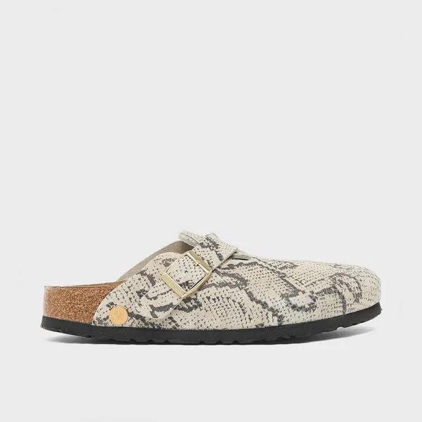 Birkenstock Boston Print Leve (Narrow) "Snakeskin" Grijs, foto 2 van 4