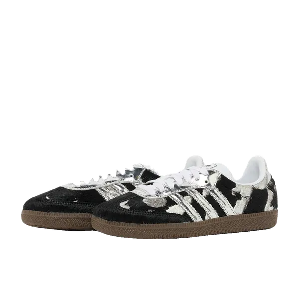 adidas Samba Black Ponyhair Silver Metallic, vergelijk prijzen bij 1 winkel