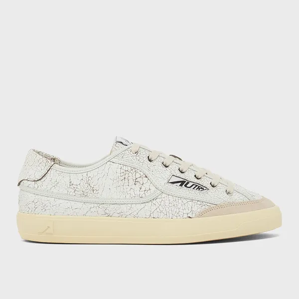 Autry Windscape Low Cracked Leather Beige, foto 2 van 4