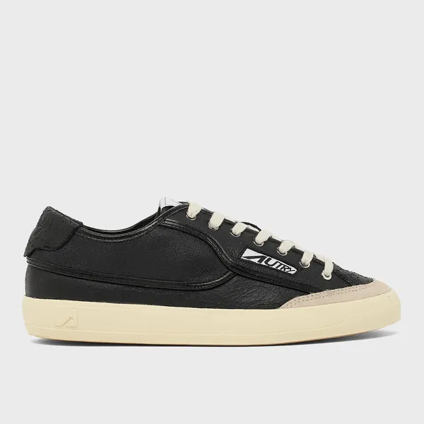 Autry Windscape Low Cracked Leather Zwart, foto 2 van 4