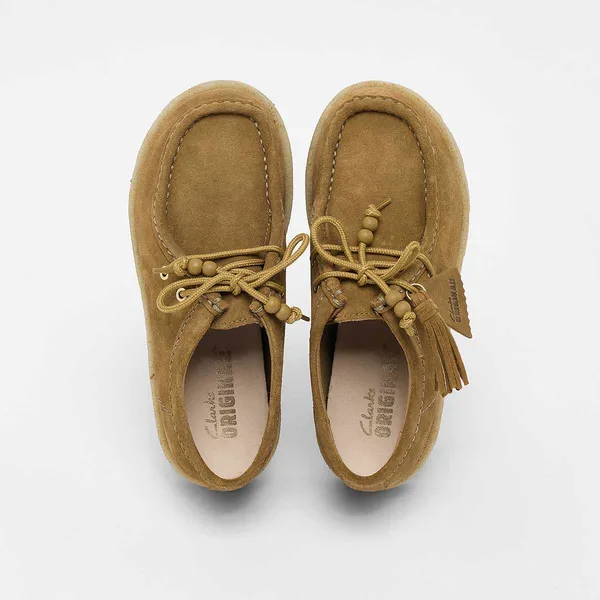 Clarks Originals Meara Walla Bronze Suede, foto 4 van 4