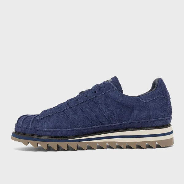 adidas x Clot Superstar Suede by Edison Chen Blauw, foto 4 van 5