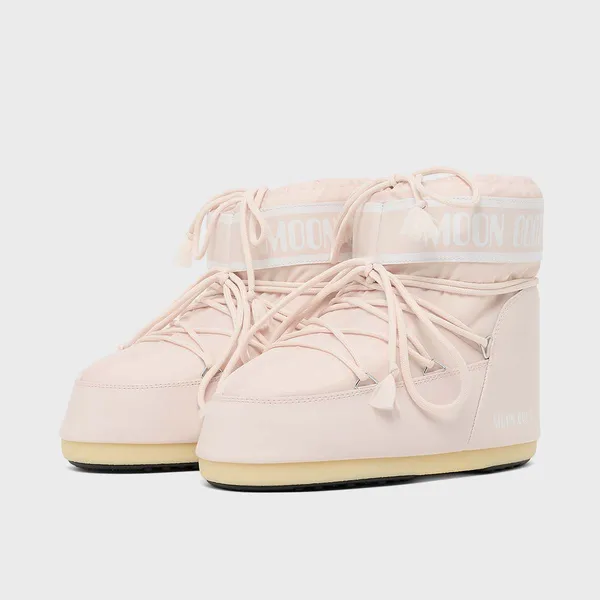 Moon Boot Icon Low Nylon Roze, vergelijk prijzen bij 1 winkel