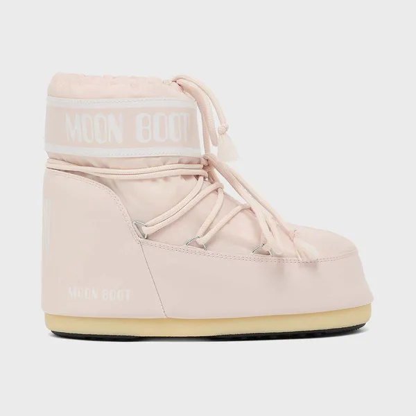 Moon Boot Icon Low Nylon Roze, foto 2 van 4
