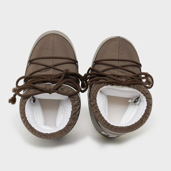 Moon Boot Icon Low Nylon Bruin, foto 4 van 4
