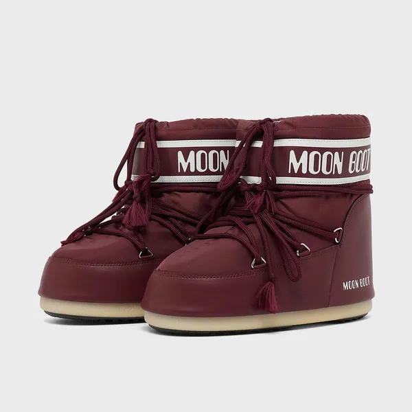 Moon Boot Icon Low Nylon Rood, vergelijk prijzen bij 1 winkel