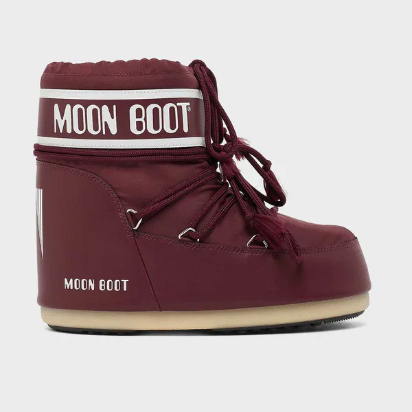 Moon Boot Icon Low Nylon Rood, foto 2 van 4