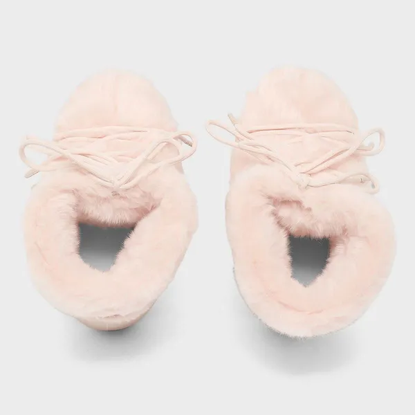 Moon Boot Icon Low Faux Fur Roze, foto 4 van 4