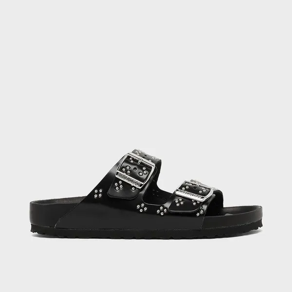 Birkenstock Arizona Rivet EXQ Lena (Narrow) Zwart, foto 2 van 4