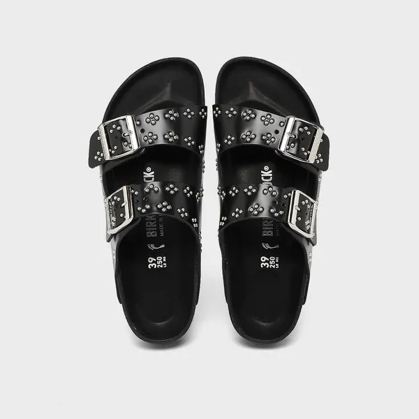 Birkenstock Arizona Rivet EXQ Lena (Narrow) Zwart, foto 4 van 4