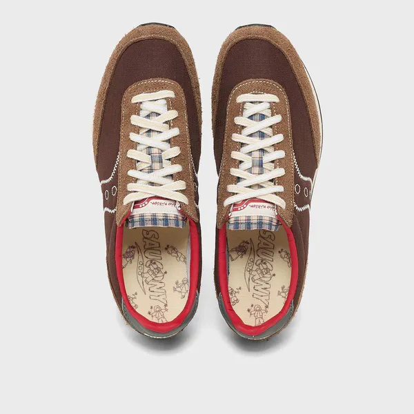 Saucony x Estudio Niksen Trainer Bruin, foto 4 van 4