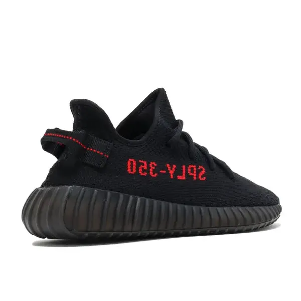 Yeezy Boost 350 V2 Black Red, foto 3 van 4
