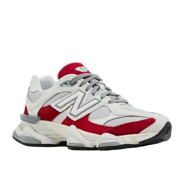 New Balance 9060 White Red, foto 3 van 5