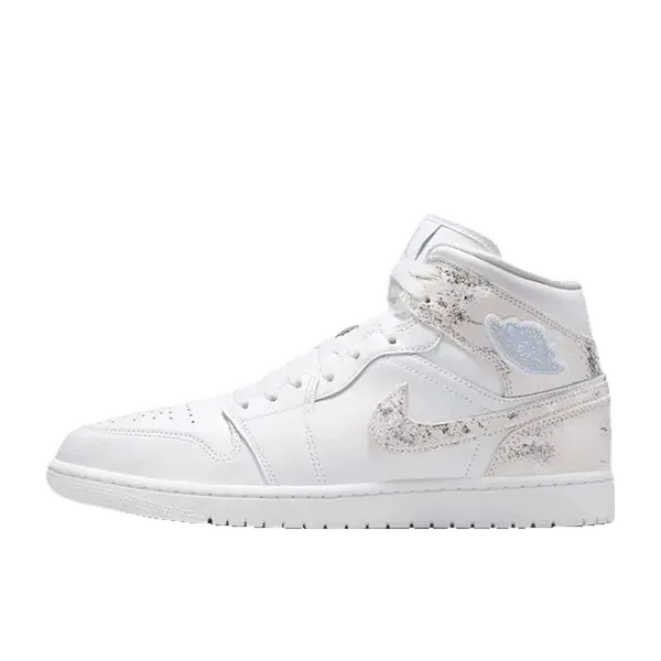 Jordan 1 Mid SE Distressed White Field Silver, vergelijk prijzen bij 1 winkel