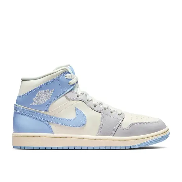 Jordan 1 Mid Psychic Blue Sail Coconut Milk, vergelijk prijzen bij 1 winkel