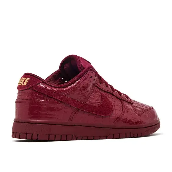 Nike Dunk Low Crocodile Team Red, foto 4 van 5