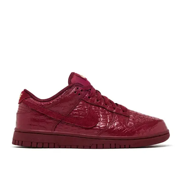 Nike Dunk Low Crocodile Team Red, foto 2 van 5