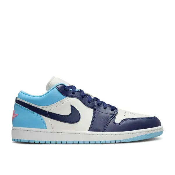 Jordan 1 Low Sail Blue Chili, foto 2 van 2