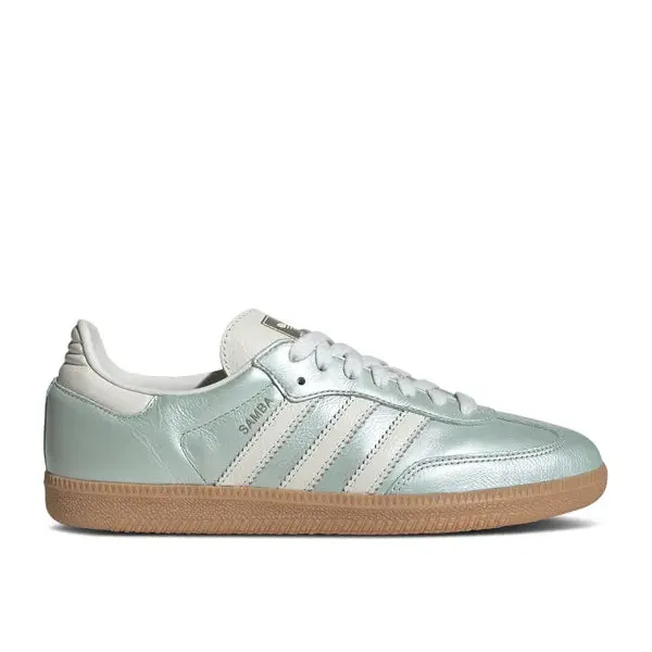 adidas Samba OG Linen Green Metallic, foto 2 van 6
