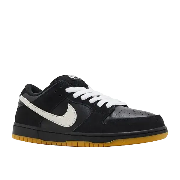 Nike SB Dunk Low Pro SB Black White Gum, foto 3 van 5
