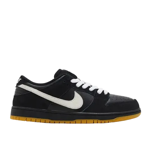 Nike SB Dunk Low Pro SB Black White Gum, foto 2 van 5