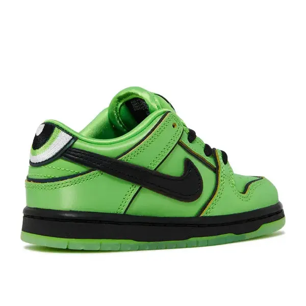 Nike Dunk Low The Powerpuff Girls Buttercup (TD), foto 3 van 4