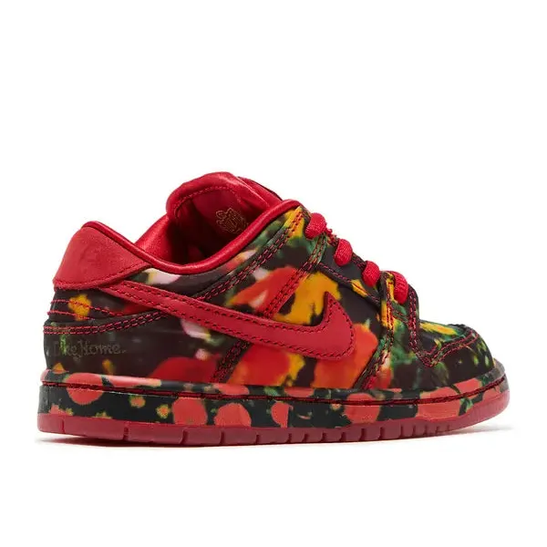 Nike SB Dunk Low The Wizard of Oz Poppy Field (TD), foto 3 van 4