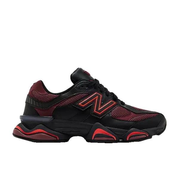New Balance 9060 Black Washed Burgundy, vergelijk prijzen bij 1 winkel