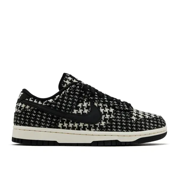 Nike Dunk Low Harris Tweed White Black Multi, foto 2 van 5