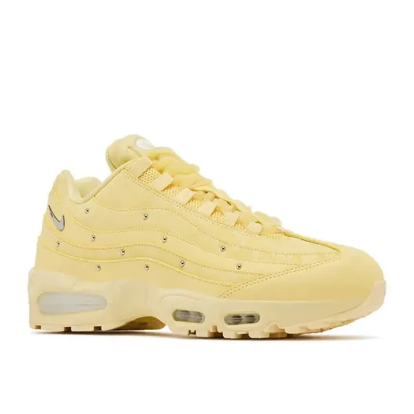 Nike Air Max 95 Soft Yellow Silver Studded, foto 3 van 5