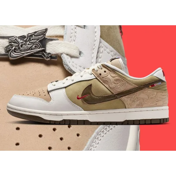 Nike Dunk Low Pegasus Pack Linen Phantom, foto 3 van 3