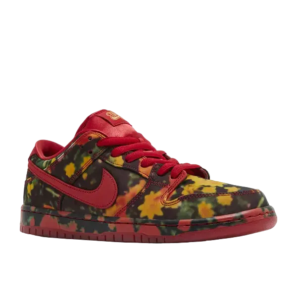 Nike SB Dunk Low The Wizard of Oz Poppy Field, foto 3 van 5