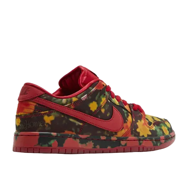 Nike SB Dunk Low The Wizard of Oz Poppy Field, foto 4 van 5