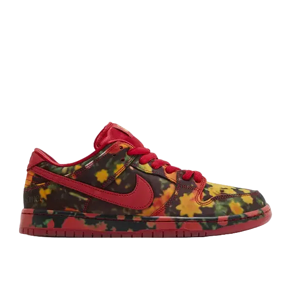 Nike SB Dunk Low The Wizard of Oz Poppy Field, foto 2 van 5