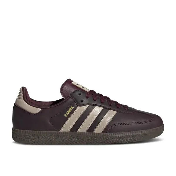 adidas Samba OG Maroon Crystal Sand, foto 2 van 2