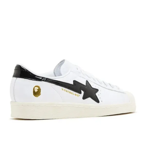 adidas Superstar Vintage Bape White Black, foto 3 van 4