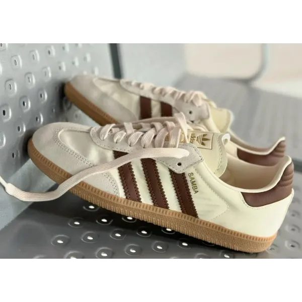 adidas Samba OG Cream White Preloved Brown, foto 6 van 6