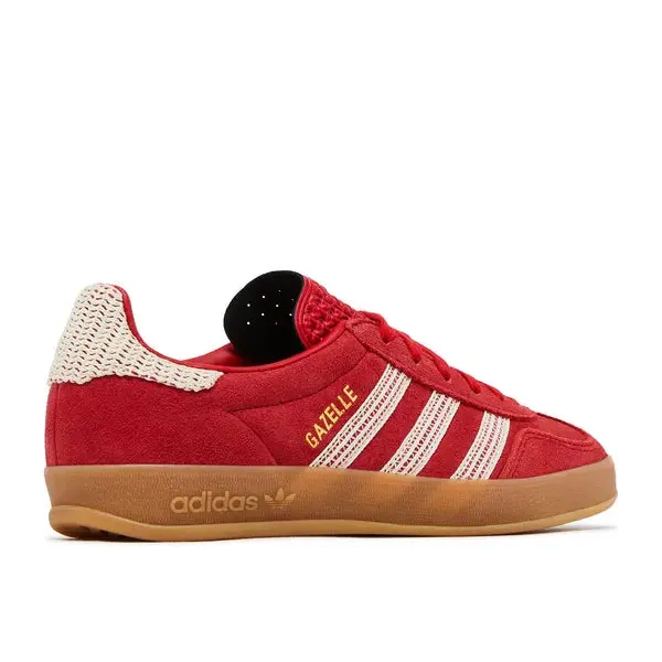 adidas Gazelle Indoor Better Scarlet Wonder White Gum, foto 4 van 5