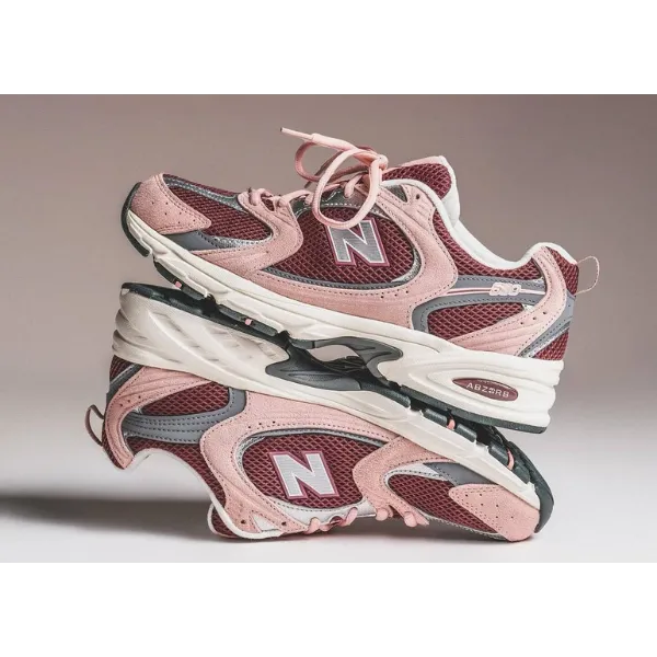 New Balance 530 Pink Moon Burgundy, foto 6 van 6