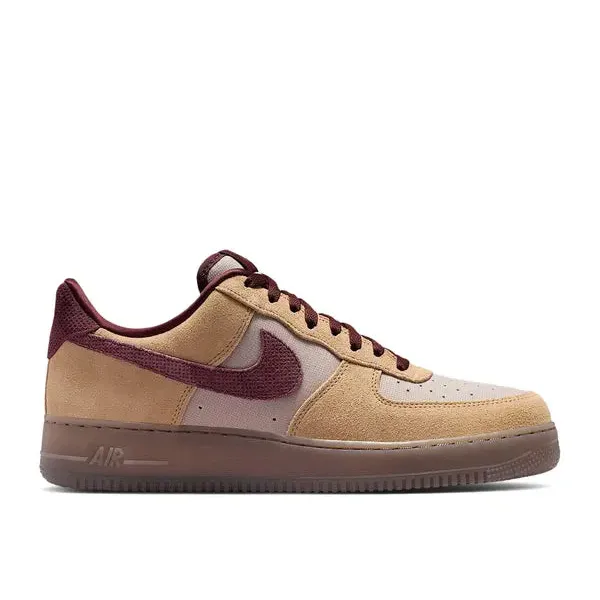 Nike Air Force 1 Low '07 Premium Linen Moon Particle Burgundy, foto 2 van 2