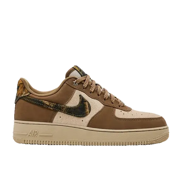 Nike Air Force 1 Low '07 Realtree Rattan Rocky Tan Seal Brown, vergelijk prijzen bij 1 winkel